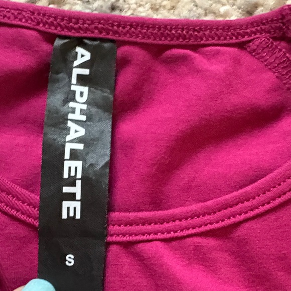 Alphalete Baby Tee - Berry - Picture 5 of 7